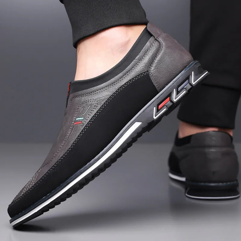 Lorenzo Genuine Leather Sneakers