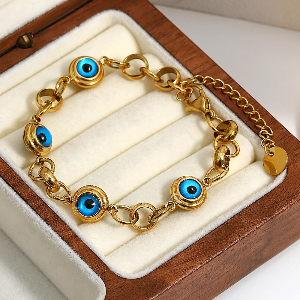 Aurora Evil Eye Bracelet